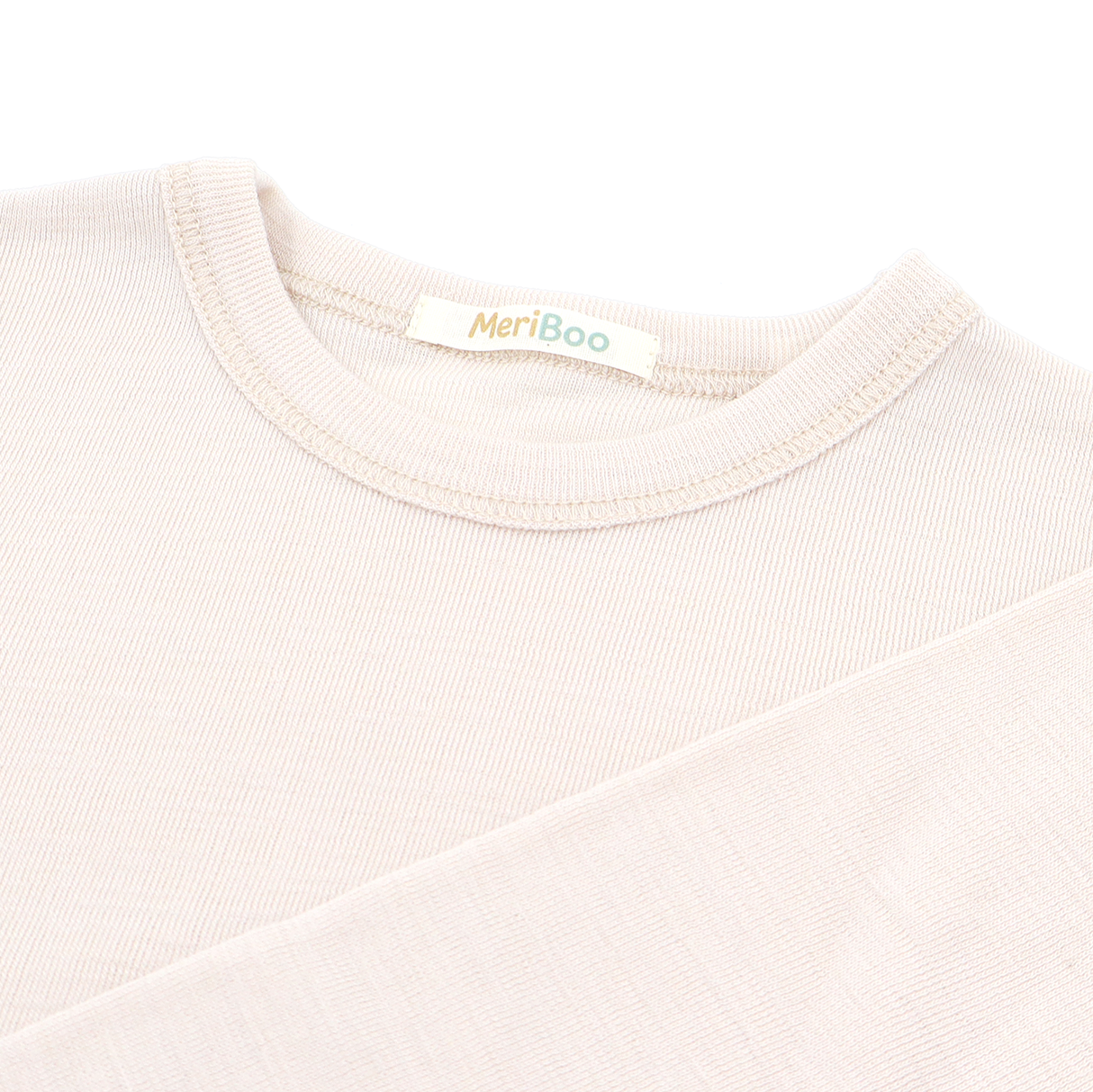 Блуза с дълъг ръкав от 100% органична мериносова вълна