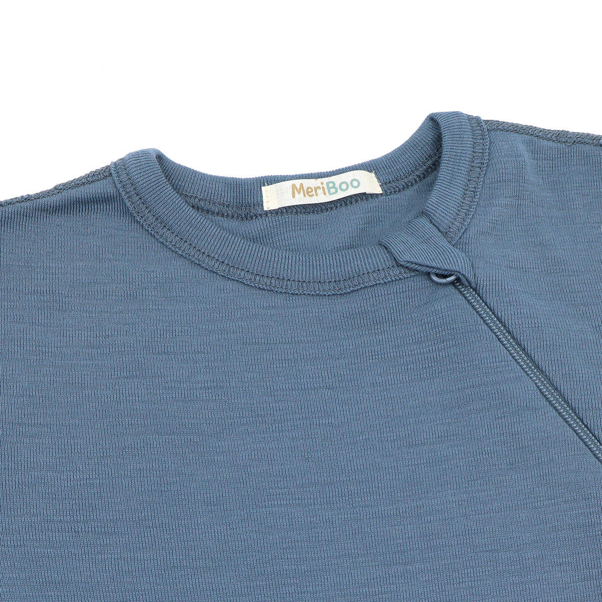 Гащеризон (ромпър) от 100% органична мериносова вълна с цип отстрани