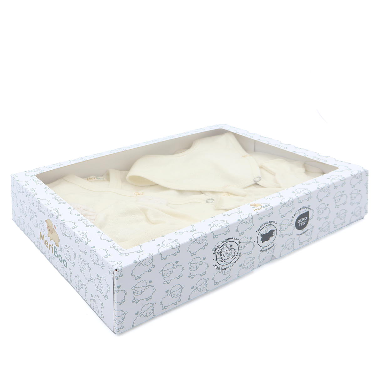 Комплект за изписване от 100% органична мериносова вълна