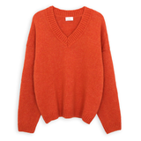 Дамски мек пуловер от 100% органична мериносова вълна