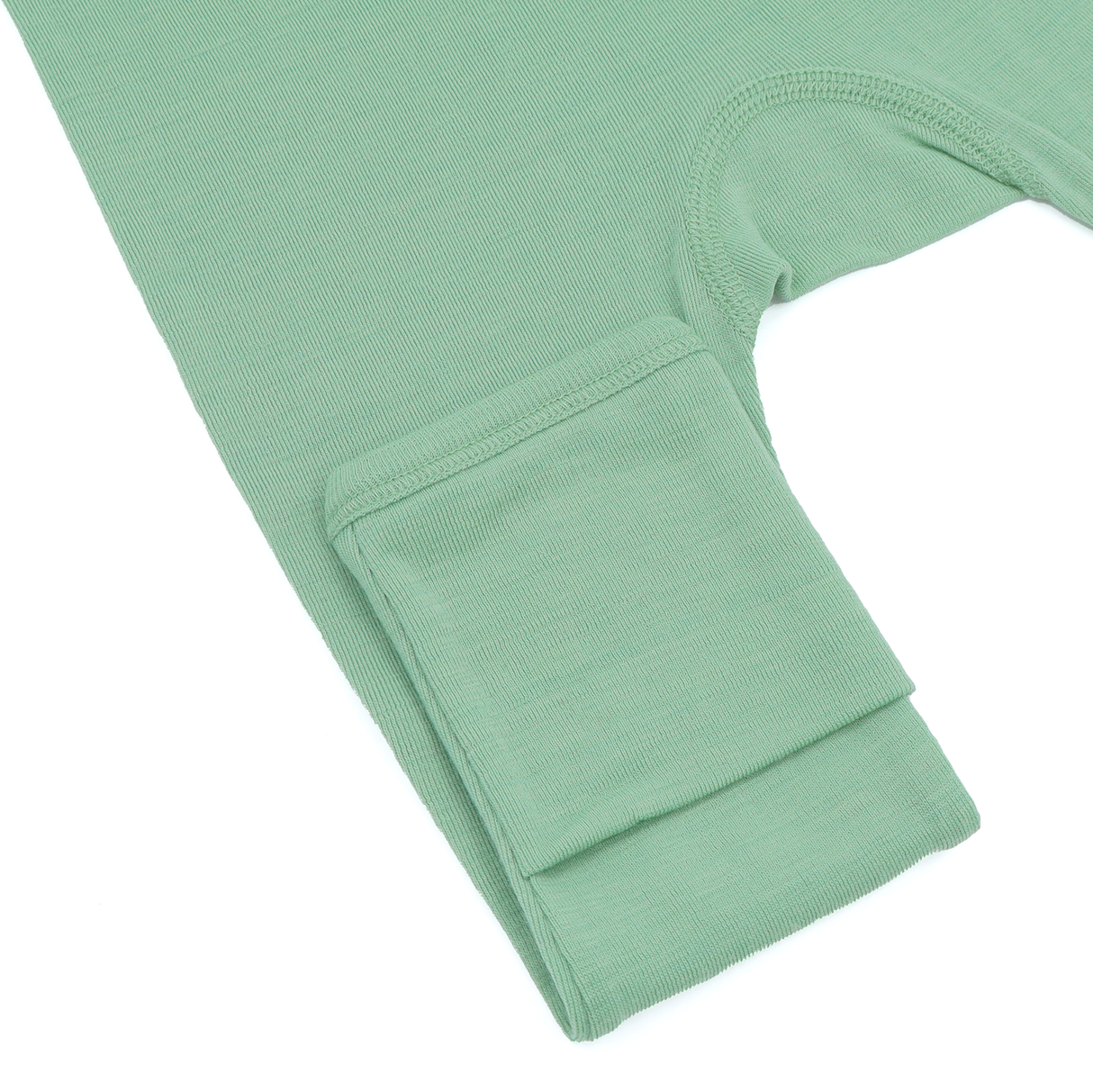 Гащеризон (ромпър) от 100% органична мериносова вълна с цип отстрани